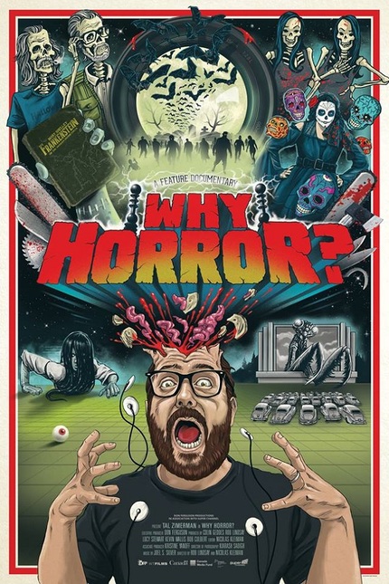 Amazing One-Sheet For WHY HORROR? Doc Will Blow Your Brains Out